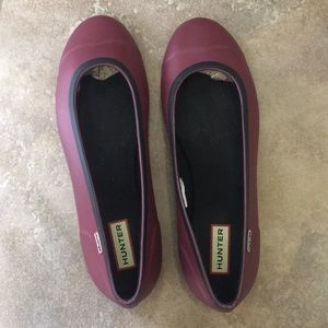 Hunter rain flats